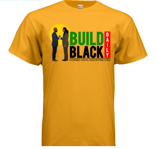 Build Black Daily Classic Men Tee