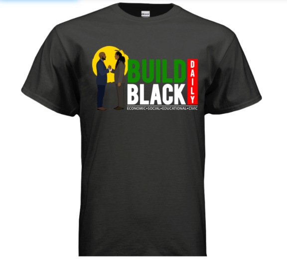 Build Black Daily Classic Men Tee