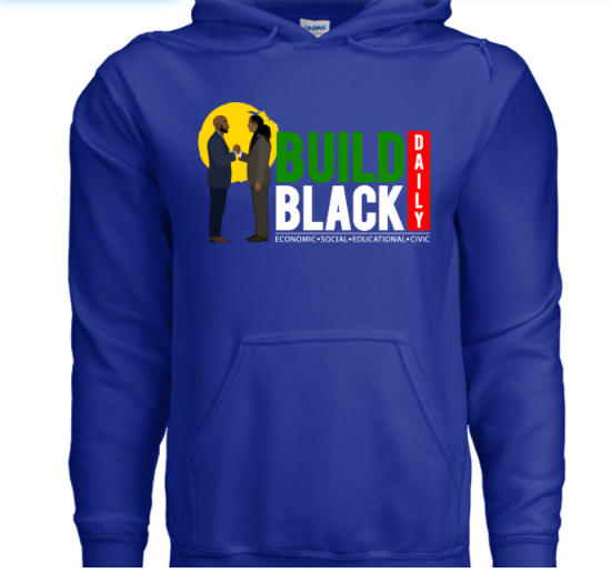 Build Black Daily - Classic Men Hoodie Sweater