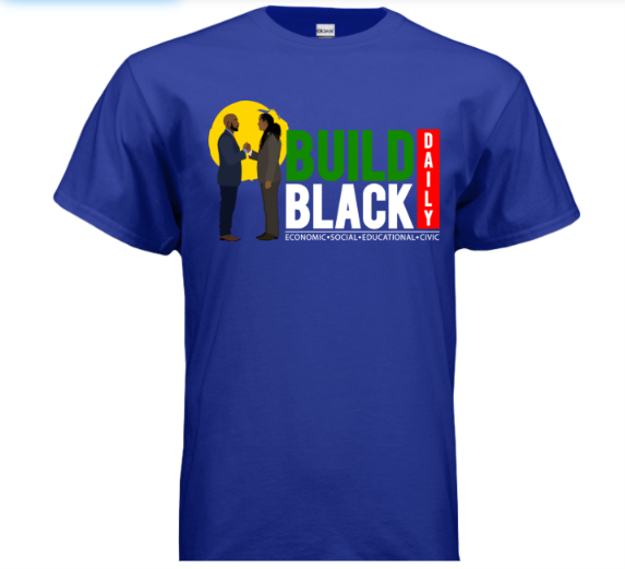 Build Black Daily Classic Men Tee