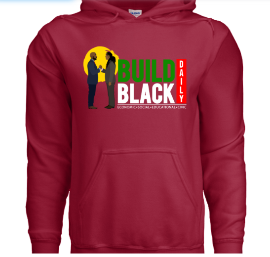 Build Black Daily - Classic Men Hoodie Sweater