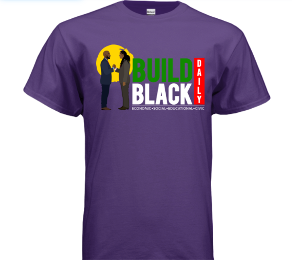 Build Black Daily Classic Men Tee