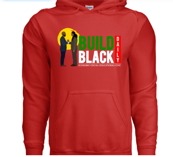 Build Black Daily - Classic Men Hoodie Sweater