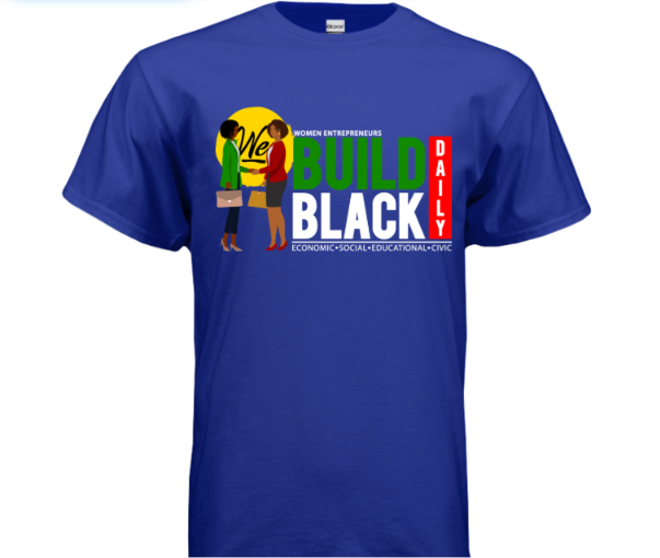 Women Entrepreneurs Build Black Daily Tee