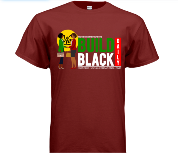Women Entrepreneurs Build Black Daily Tee