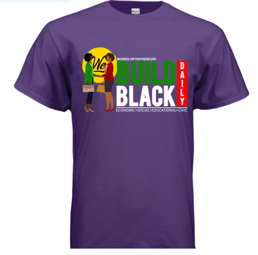 Women Entrepreneurs Build Black Daily Tee