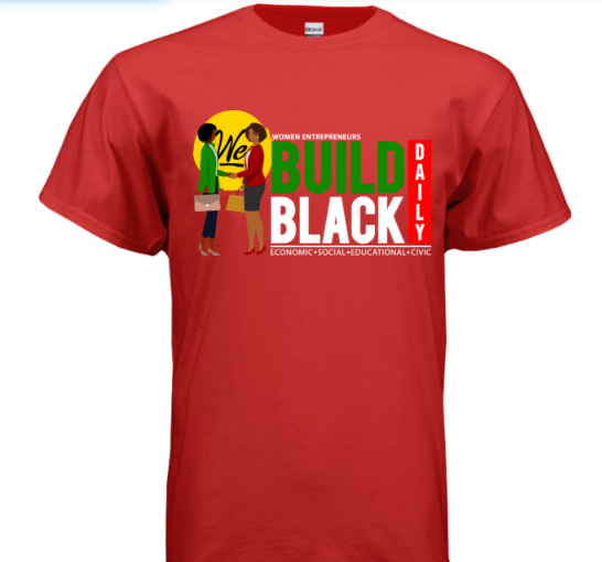 Women Entrepreneurs Build Black Daily Tee