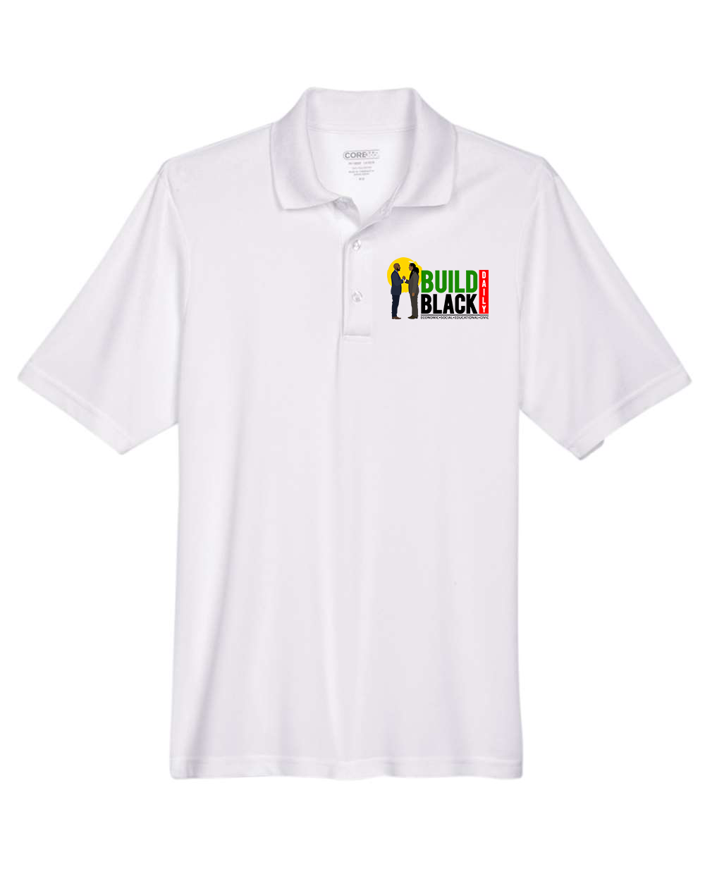 Build Black Daily Classic Polo